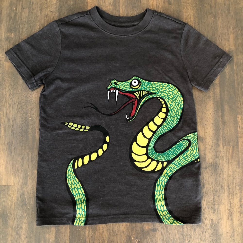 🐻 5/$25🐻 Boy’s Cat & Jack Snake Tee